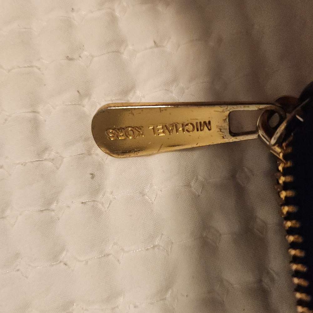 Michael Kors Black and Gold Wallet - Picture 5 of 8